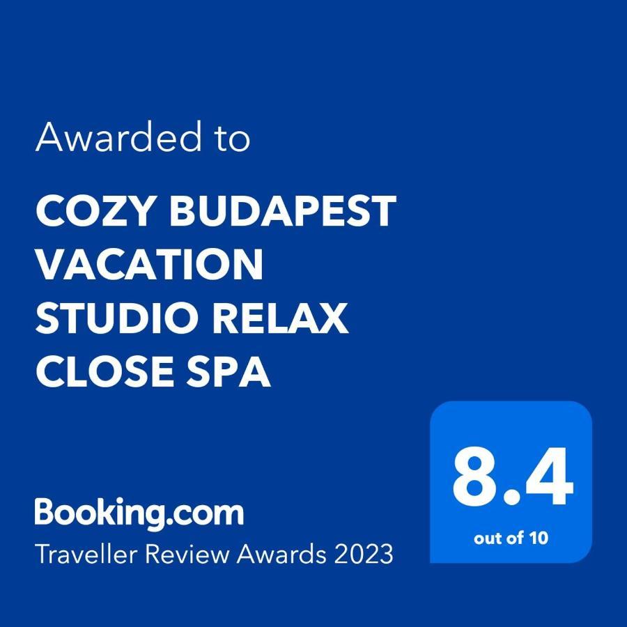 Cozy Budapest Vacation Studio Relax Close Spa Εξωτερικό φωτογραφία